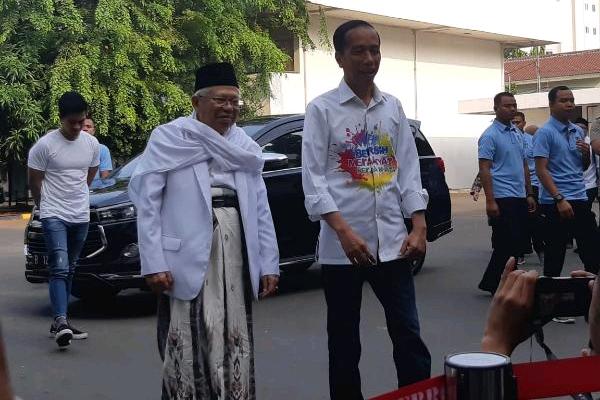 Kubu Jokowi-Ma'ruf Amin Mulai Tancap Gas