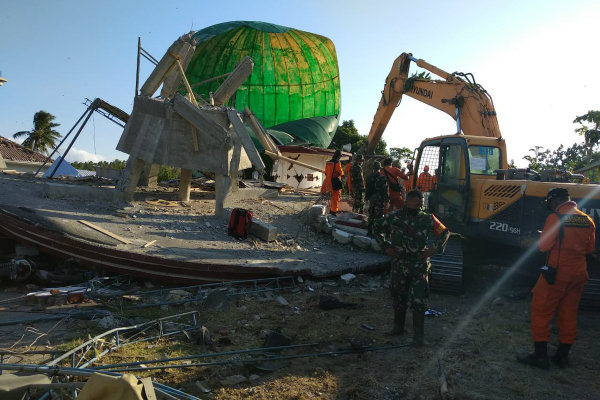 Usai Gempa, Sejumlah Masjid di NTB Dirobohkan karena Berbahaya
