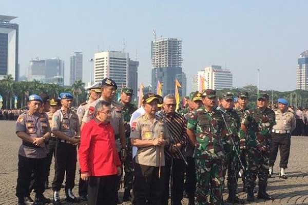 Tak Main-Main, TNI-Polri Terjunkan 30.000 Personel Amankan Pemilu 2019