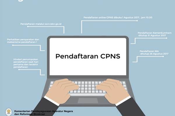 BKN Belum Siap, Pendaftaran CPNS DKI Ditunda 26 September