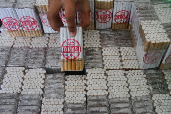 Hampir 1.000 Bungkus Rokok Ilegal Disita di Klaten