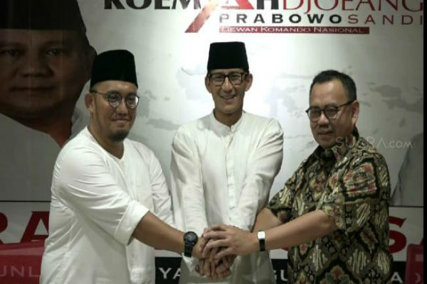 Ketua Pimpinan Pusat Pemuda Muhammadiyah Memilih Merapat ke Prabowo-Sandiaga