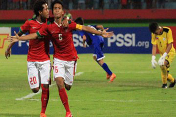Piala Asia U-16, Indonesia di Puncak Klasemen Sementara Grup C