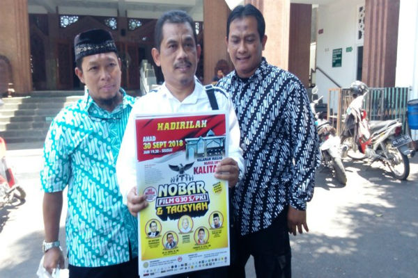 Nobar Film G30S/PKI Digelar di Halaman Rumah Keluarga Soeharto