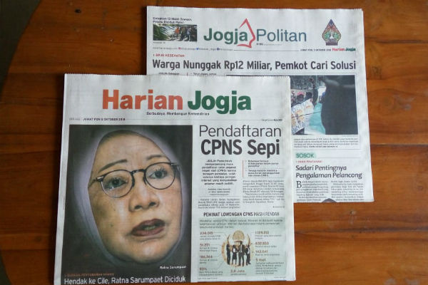 HARIAN JOGJA HARI INI : Pendaftaran CPNS Sepi