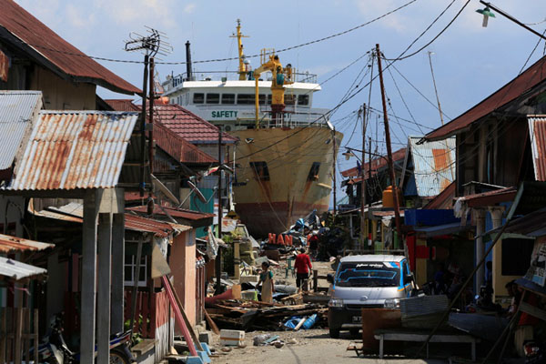 Kesaksian Awak Kapal Sabuk Nusantara 39 yang Tersedot Laut, lalu Dihempas ke Dermaga saat Tsunami Palu