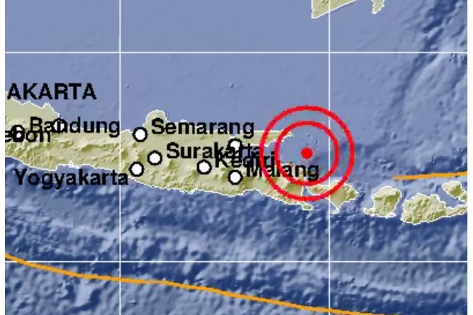 Gempa Magnitudo 6,4 Guncang Situbondo, Getaran Terasa hingga Bali