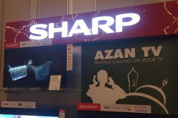 Ada Pengingat Azan, Sharp Luncurkan Produk Azan TV