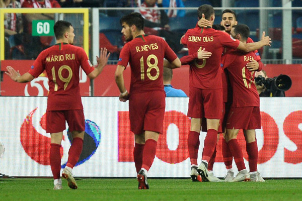 Tanpa Ronaldo, Portugal Hajar Polandia di UEFA Nations League