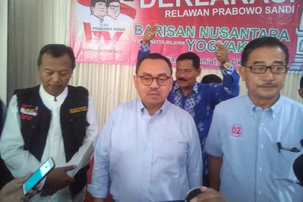 Di Sleman, Dua Mantan Menteri Jokowi Deklarasi Dukung pada Prabowo Sandi 