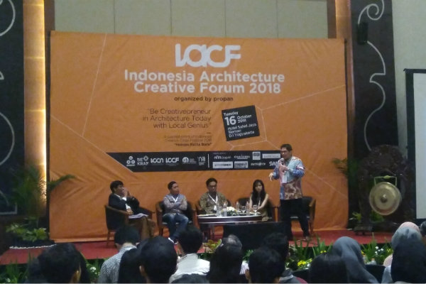 Para Arsitek Harus Majukan Arsitektur Indonesia