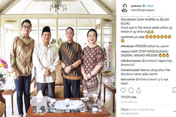 Prabowo Ulang Tahun ke-67, Netizen Riuh Beri Komentar