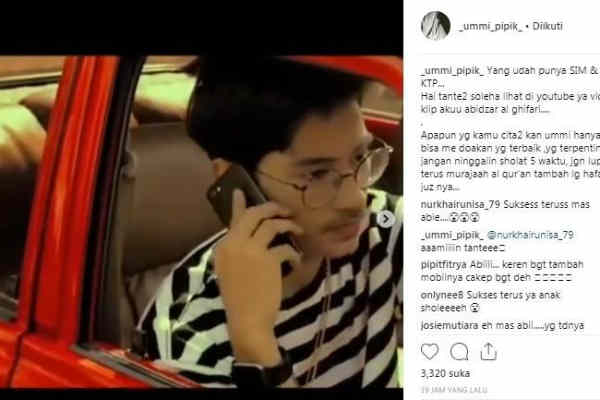 Sang Anak Jadi Penyanyi, Umi Pipik Tulis Pesan Haru buat Abidzar