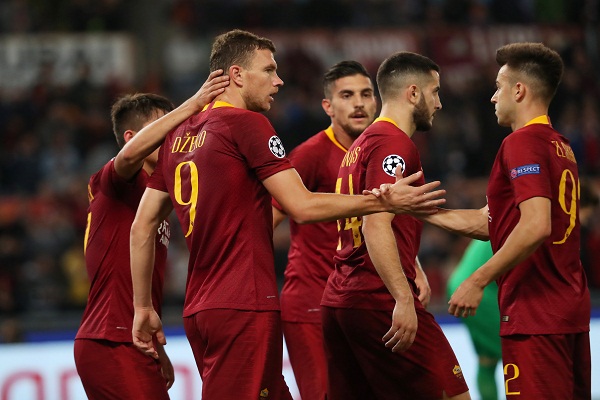 Dzeko Optimistis dengan Prospek Roma di Liga Champions