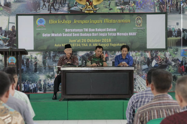 Sebelum Gelar Lomba, Kodim Jogja Adakan Workshop Jemparingan