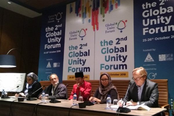 Isu Eksklusivitas Agama Juga jadi Poin Penting di Global Unity Forum 2018