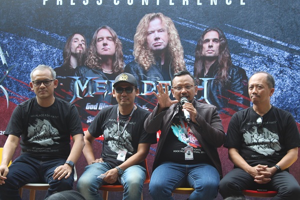 Diundang Megadeth ke Jogja, Ini Jawaban Jokowi
