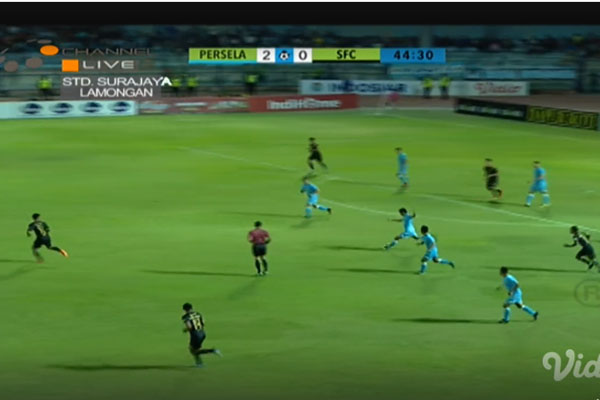 Persela vs Sriwijaya FC 3-0 : Brace Dendi Sulistyawan Bawa Persela Naik Peringkat ke-10