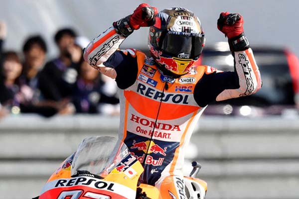 MotoGP Malaysia, Marc Marquez Start Terdepan