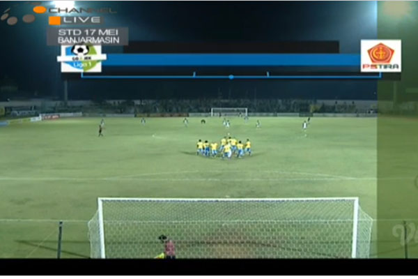 BARITO PUTERA vs PS TIRA : Menit ke-62, Dua Gol Dauglas Bawa Barito Unggul 3-0
