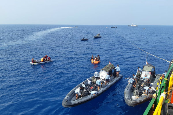 Hari Ini, 1.324 Personel Dikerahkan dalam Pencarian Korban PK-LQP