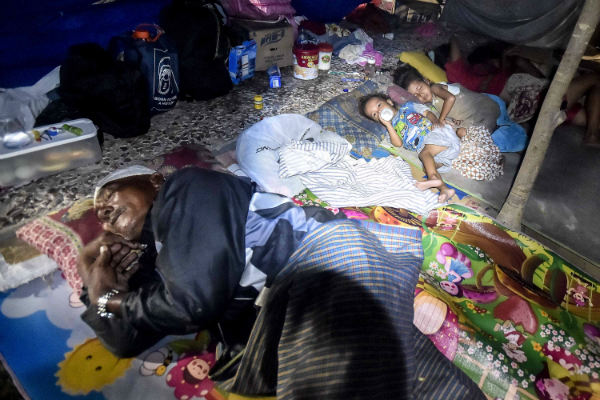 Korban Gempa Bumi di Sigi, Sulteng Masih Bertahan di Tenda Pengungsian
