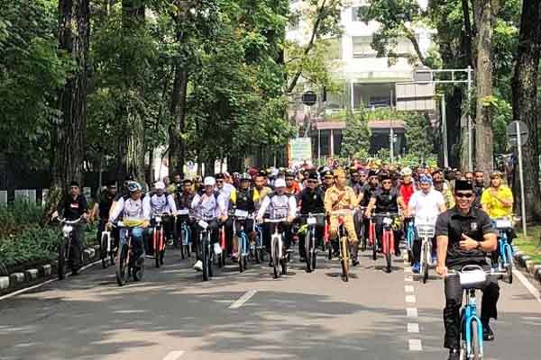 Cerita di Balik Gowes Jokowi Pakai Sepeda Onthel, Grogi karena Tak Ada Rem