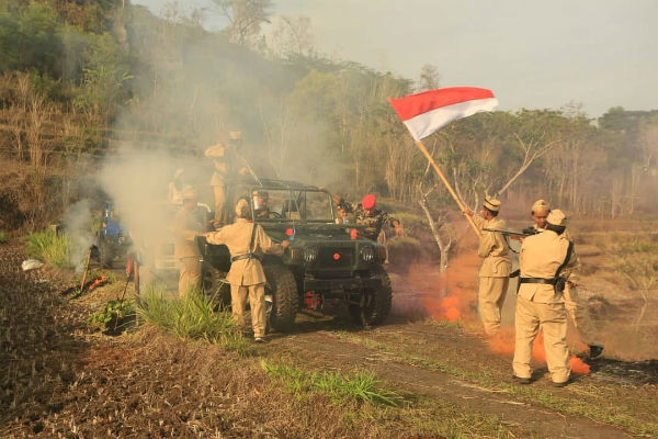 Mengenang Jasa Pahlawan di Wisata Watu Tapak Camp Hill