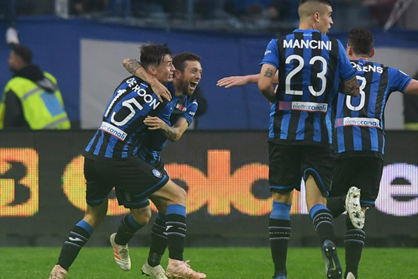 Liga Italia Pekan 12: Kurang Konsentrasi, Inter Dihajar Atalanta 1-4