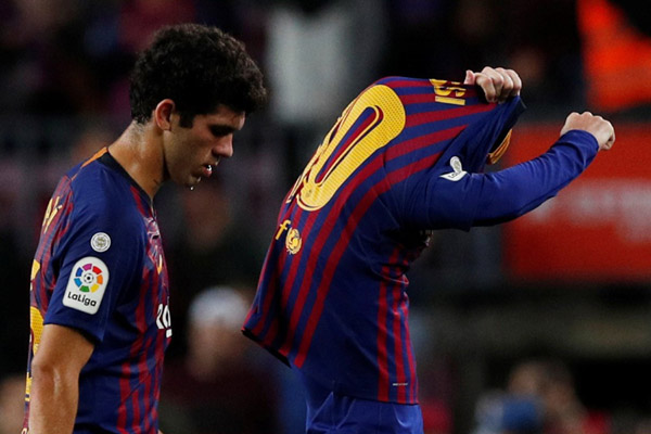 La Liga Pekan 12: Messi Kembali, Barca Malah Tumbang di Camp Nou