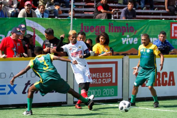 Tim Indonesia Incar Posisi 9 di Homeless World Cup 2018