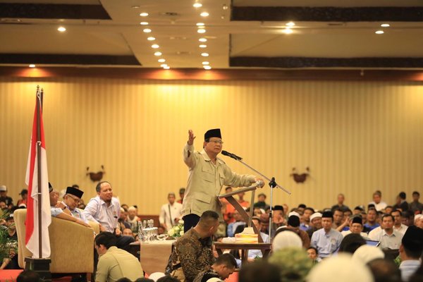 Ini Program Pertama Prabowo Subianto Jika Menang Pilpres 2019