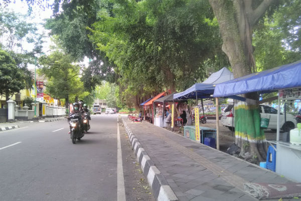 Taman Denggung Ditata, Pedagang Wajib Atur Jadwal Berjualan