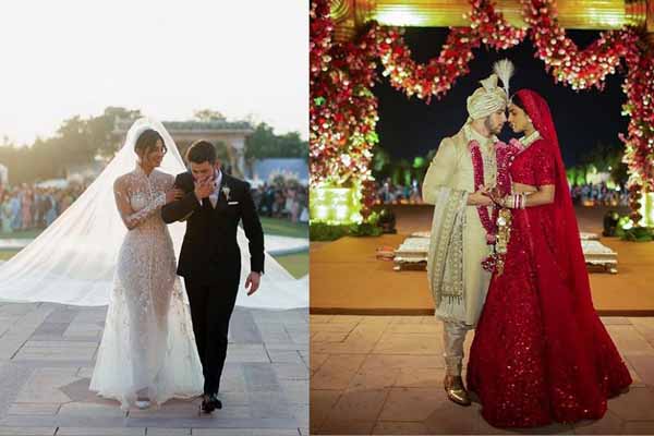 Potret Kebahagiaan Priyanka Chopra dan Nick Jonas saat Prosesi Pernikahan
