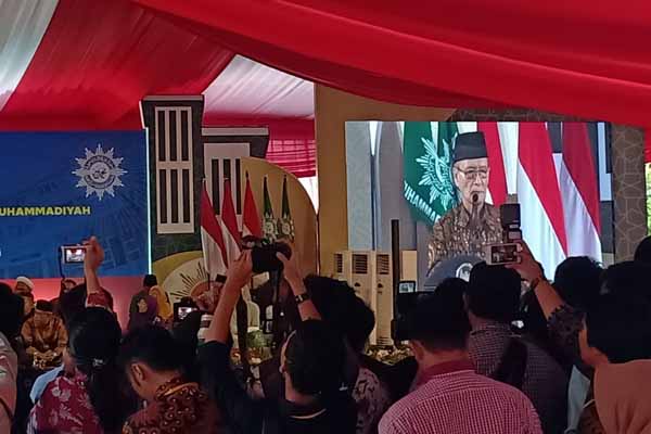 Buya Syafii Maarif: Negara Dukung Muhammadiyah, Wujud Mencerdaskan Bangsa