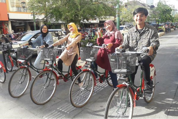 FEATURE: Jogja Bike, Wisata Bersepeda dengan Usapan Jari