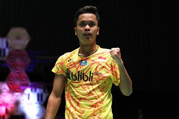 World Tour Finals 2018, Anthony Ginting Tergabung di Grup A 