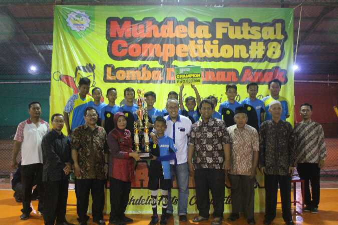 Muhdela Futsal Competition #8 Dimenangkan SD Muhammadiyah Wirobrajan 3