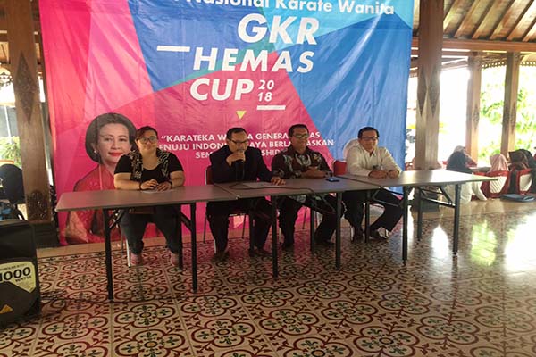 GKR Hemas Cup 2018 : 426 Karateka Wanita Ambil Bagian 