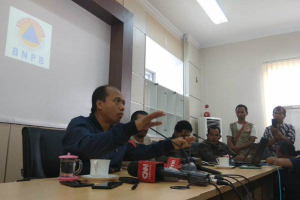 BNPB: Belum Ada Sensor Tsunami Akibat Longsor Bawah Laut