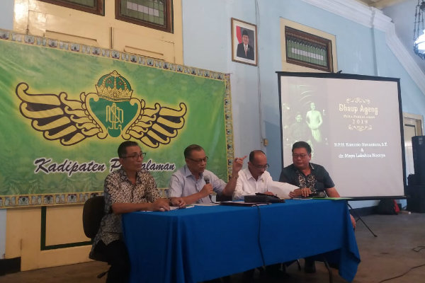 Dhaup Ageng, Pernikahan BPH Kusumo Bimantoro dan Maya Lakshita Dihelat Sesuai Tradisi Istana Pakualaman