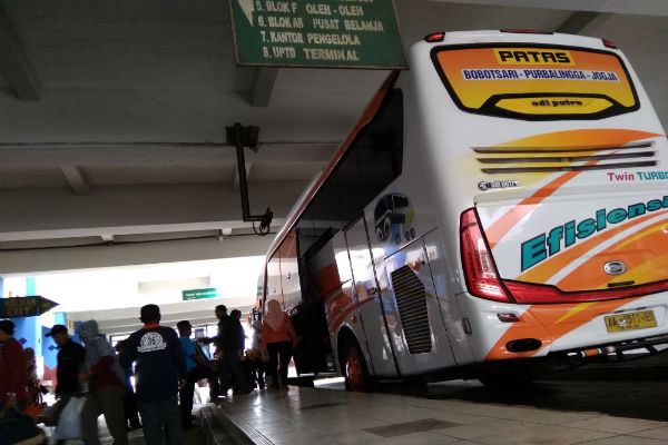 Pascaliburan, 19.000 Penumpang Naik Bus di Terminal Giwangan