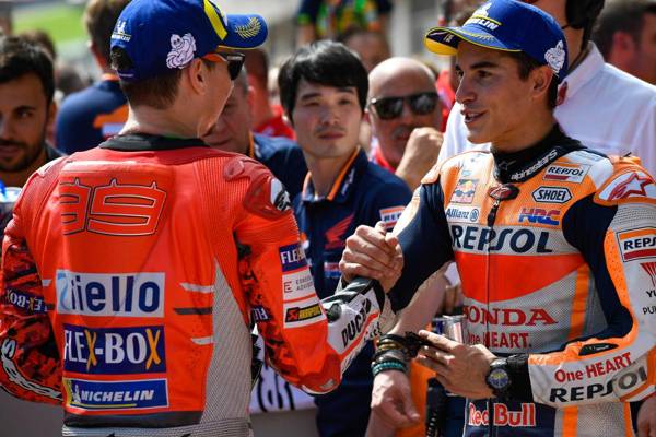 Ajang Moto GP, Jorge Lorenzo Siap Belajar dari Marquez