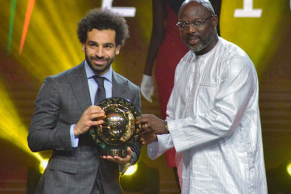 Mohamed Salah Pemain Terbaik Afrika 2018