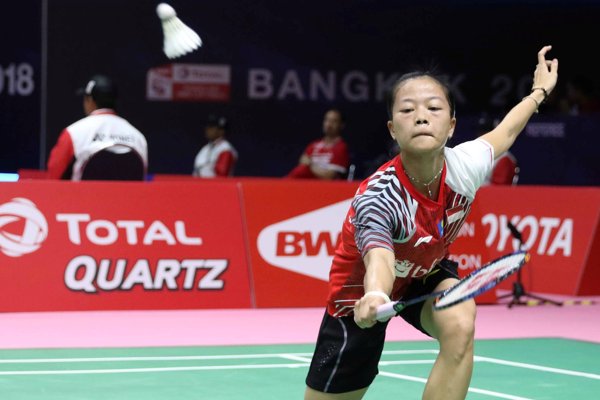 Thailand Masters, Fitriani Akhiri Kutukan Perempatfinal