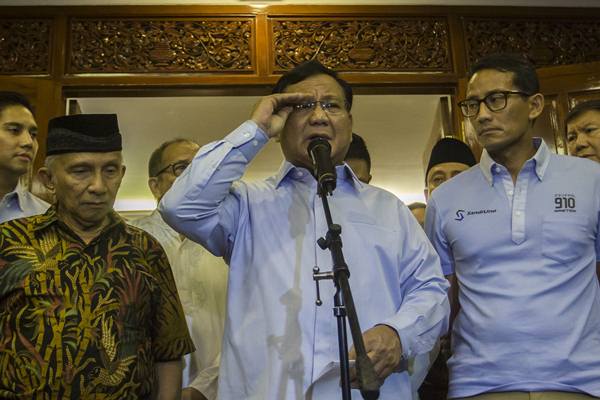 Prabowo Ancam Mundur dari Pilpres, KPU : Sanksinya Penjara 5 Tahun dan Denda Rp50 Miliar