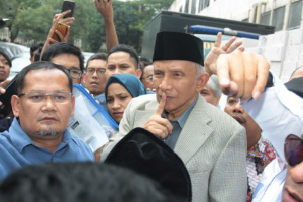 Sebut akan Jadi Presiden Bebek, Amien Rais Yakin Jokowi Kalah