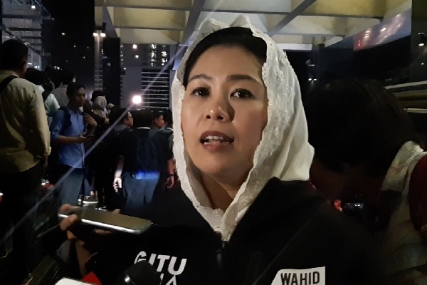Yenny Wahid Puji Jokowi-Ma'ruf yang Tampil Bersahabat