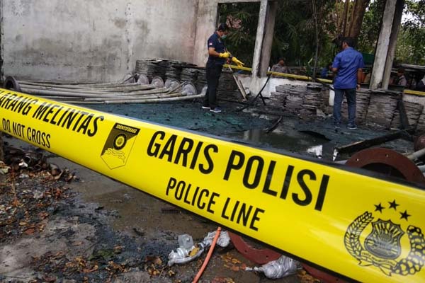 Tabung Gas Meledak, Merusak 3 Rumah di Tangerang