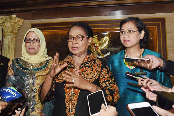 Tutup Usia, Menteri Yohana Ajak Perempuan Teruskan Perjuangan Menteri Anindyati